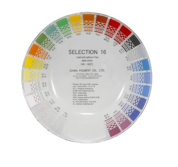 Low firing pb free glass color