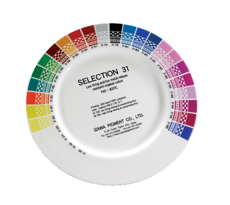 Selection 31 low metal release onglaze